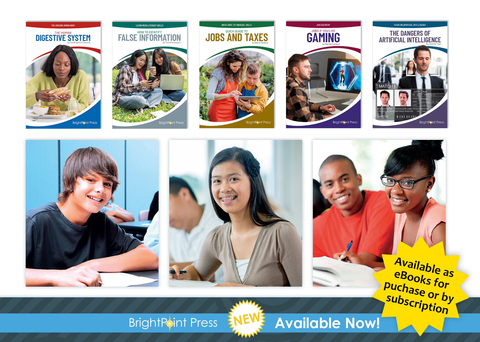 BrightPoint Press Spring 2025 new series!